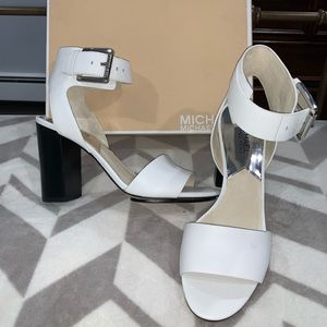 Michael Kors Size 8 Blocked Heel Ankle Strap